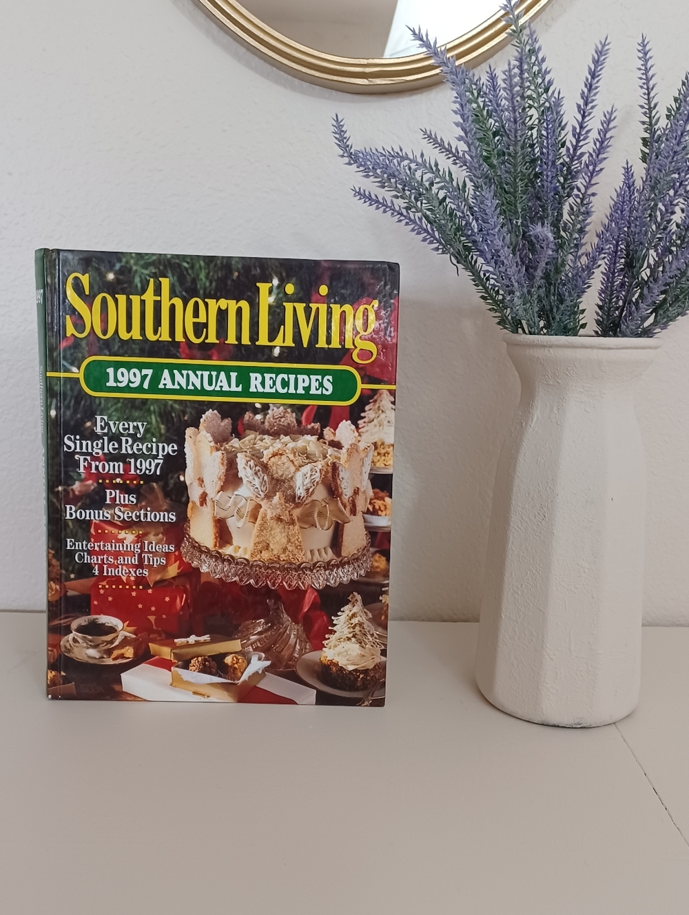 Southern Living 1997 Annual Recipes Cookbook Vintage Hardcover